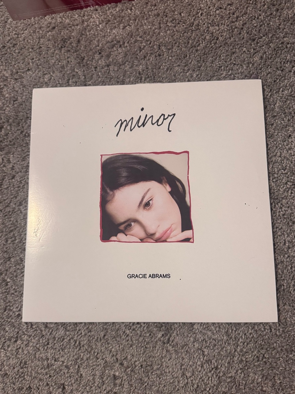 Gracie Abrams 'Minor' Vinyl
